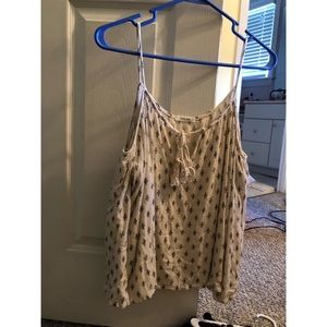 Cold Shoulder with thin straps